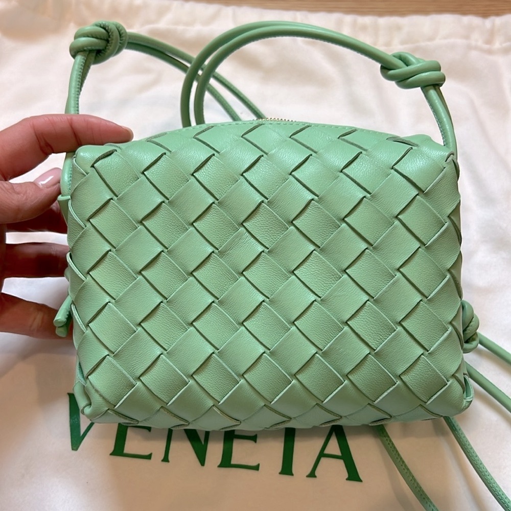 Bottega Veneta Intrecciato mini loop bag